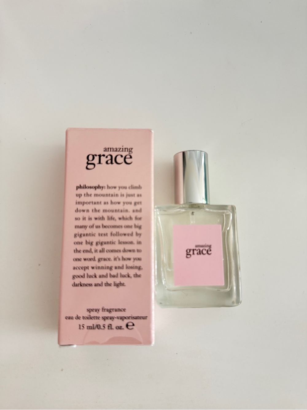 Philosophy Amazing Grace Eau de Toilette - Light Pink & Silver